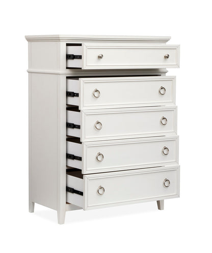 Magnussen - Juniper Hill Whisper White Drawer Chest - B6478-10 view 4