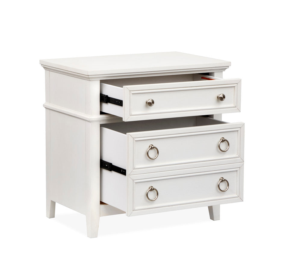 Magnussen - Juniper Hill Whisper White Drawer Nightstand - B6478-01 view 4