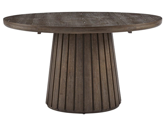 Magnussen - Kavanaugh Weathered Kona Brown Extendable Round Dining Table - D5612-24 view 2