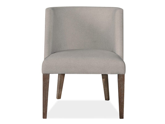 Magnussen - Kavanaugh Weathered Kona Brown Upholstered Host Chair Two Pack - D5612-66 view 2