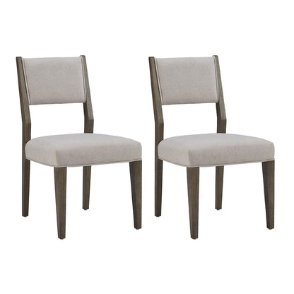 Magnussen - Kavanaugh Weathered Kona Brown Upholstered Side Chair Two Pack - D5612-65 view 1