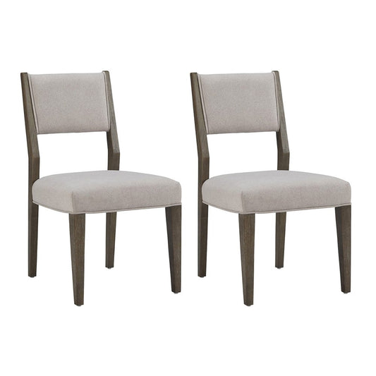 Magnussen - Kavanaugh Weathered Kona Brown Upholstered Side Chair Two Pack - D5612-65 view 1