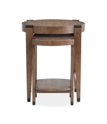 Magnussen - Kaysen Wallaby And Matte Black Nesting End Table - T5817-12 view 8