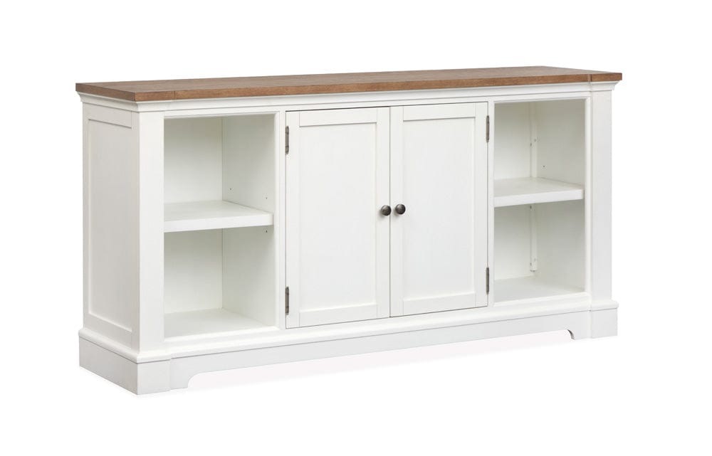 Magnussen - Kingston Whisper White And Cerused Nutmeg Credenza - D6407-11 view 1
