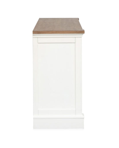 Magnussen - Kingston Whisper White And Cerused Nutmeg Credenza - D6407-11 view 3