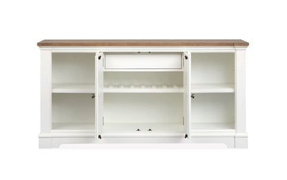 Magnussen - Kingston Whisper White And Cerused Nutmeg Credenza - D6407-11 view 8