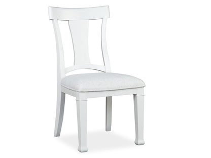Magnussen - Kingston Whisper White And Cerused Nutmeg Extendable Trestle Dining Table With 4 Side Chairs - D6407-21-KIT1 view 6