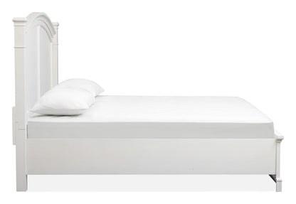 Magnussen - Kingston Whisper White And Cerused Nutmeg King Panel Storage Bed - B6407-64A view 4