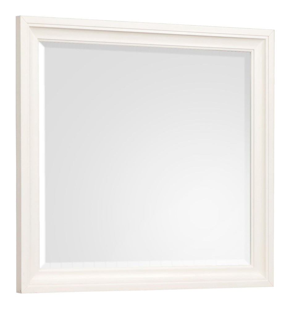 Magnussen - Kingston Whisper White And Cerused Nutmeg Landscape Mirror - B6407-40 view 1