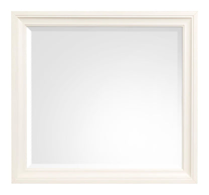 Magnussen - Kingston Whisper White And Cerused Nutmeg Landscape Mirror - B6407-40 view 2