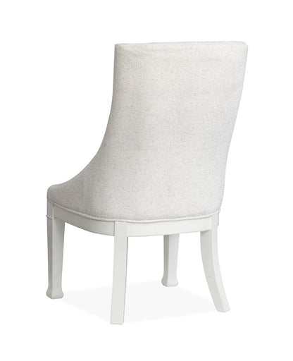 Magnussen - Kingston Whisper White And Cerused Nutmeg Upholstered Host Chair Two Pack - D6407-66 view 2