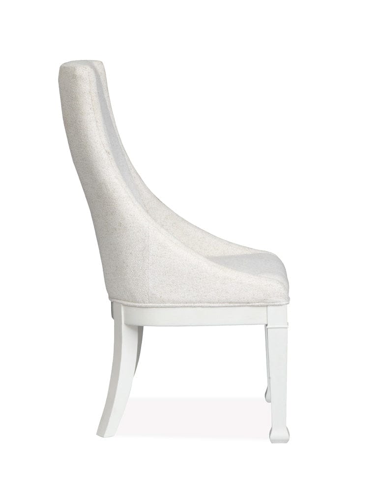 Magnussen - Kingston Whisper White And Cerused Nutmeg Upholstered Host Chair Two Pack - D6407-66 view 4