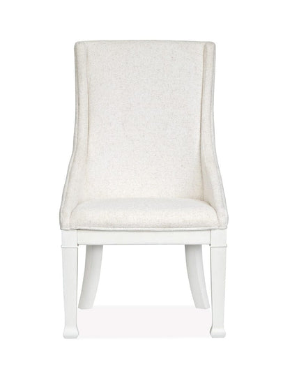 Magnussen - Kingston Whisper White And Cerused Nutmeg Upholstered Host Chair Two Pack - D6407-66 view 5