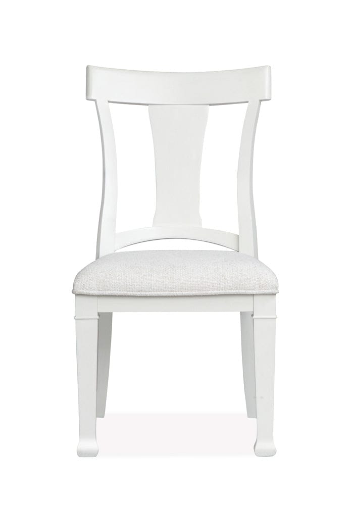 Magnussen - Kingston Whisper White And Cerused Nutmeg Upholstered Side Chair Two Pack - D6407-62 view 2