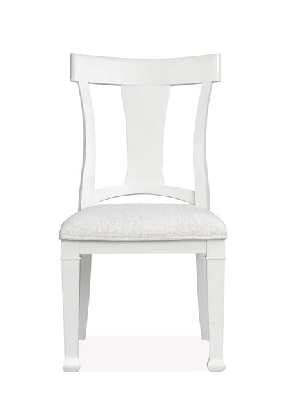 Magnussen - Kingston Whisper White And Cerused Nutmeg Upholstered Side Chair Two Pack - D6407-62 view 2