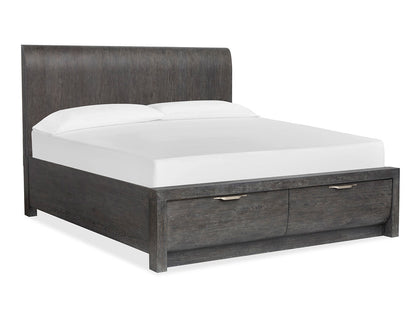 Magnussen - Kinsley Black Heron California King Panel Storage Bed - B5890-74A view 1