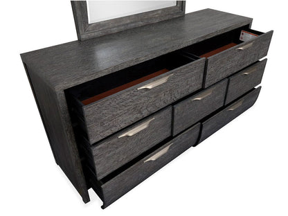 Magnussen - Kinsley Black Heron Dresser With Portrait Mirror - B5890-2042 view 7