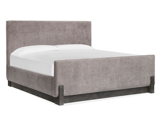 Magnussen - Kinsley Black Heron King Upholstered Panel Bed - B5890-65 view 1