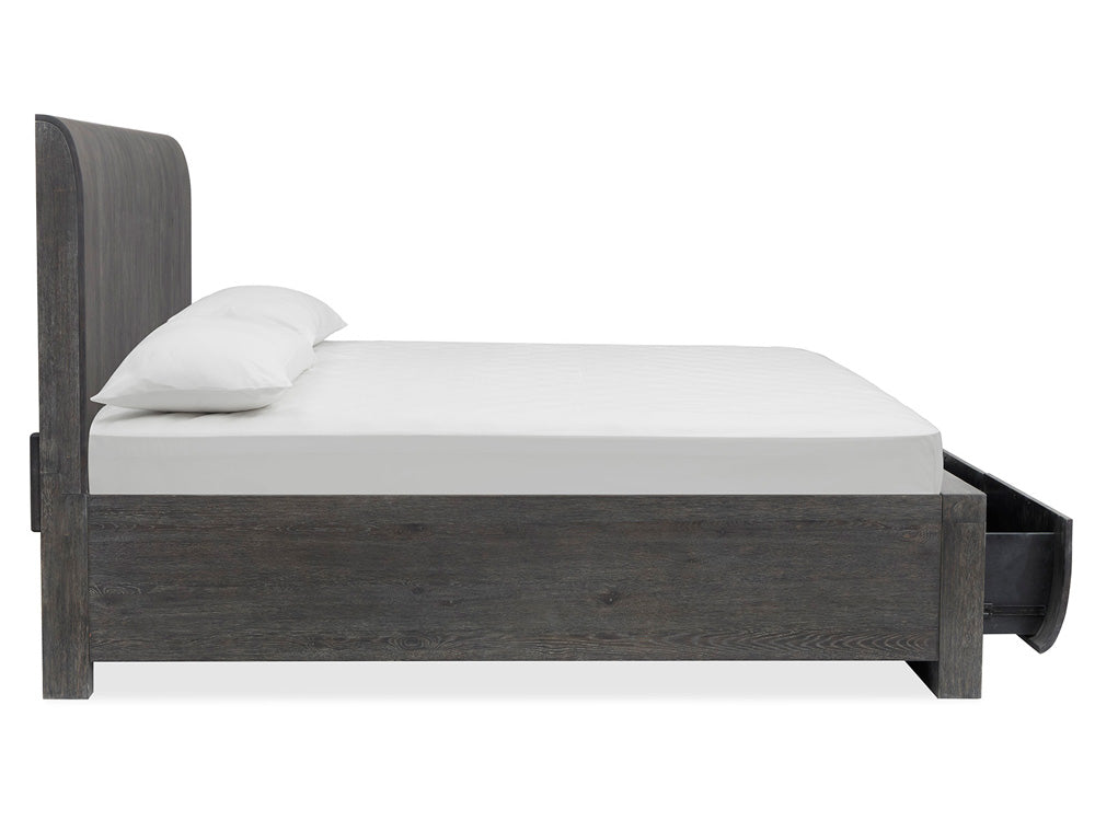 Magnussen - Kinsley Black Heron Queen Panel Storage Bed - B5890-54A view 5