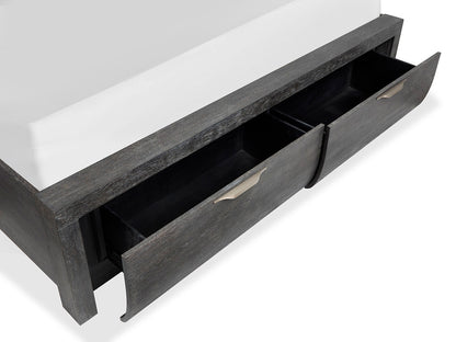Magnussen - Kinsley Black Heron Queen Panel Storage Bed - B5890-54A view 7