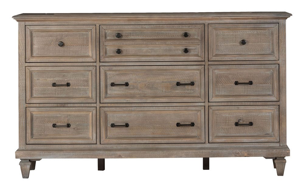 Magnussen - Lancaster Dovetail Grey Drawer Dresser With Landscape Mirror - B4352-2040 view 5