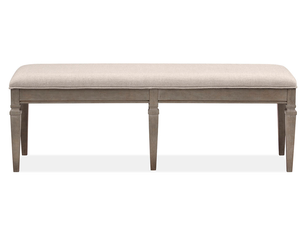 Magnussen - Lancaster Dovetail Grey Extendable Rectangular Dining Table With 2 Benches And Server - D4352-20-KIT72 view 6