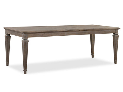 Magnussen - Lancaster Dovetail Grey Extendable Rectangular Dining Table With 2 Side Chairs Bench And Server - D4352-20-KIT47 view 2