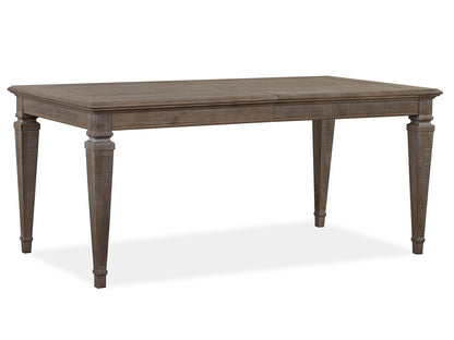 Magnussen - Lancaster Dovetail Grey Extendable Rectangular Dining Table With 2 Side Chairs Bench And Server - D4352-20-KIT47 view 7