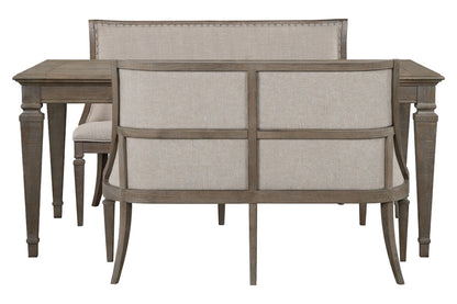 Magnussen - Lancaster Dovetail Grey Extendable Rectangular Dining Table With 2 Upholstered Benches - D4352-20-KIT86 view 1