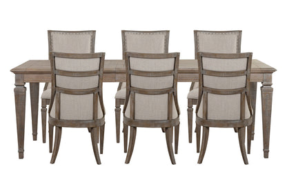 Magnussen - Lancaster Dovetail Grey Extendable Rectangular Dining Table With 6 Arm Chairs - D4352-20-KIT21 view 1