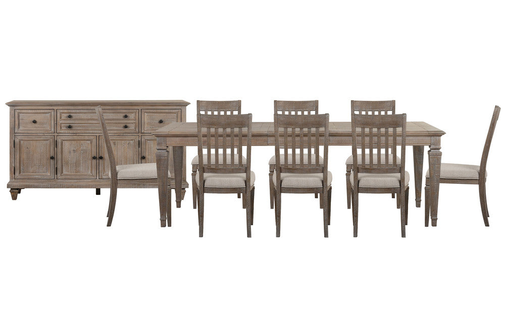 Magnussen - Lancaster Dovetail Grey Extendable Rectangular Dining Table With 8 Side Chairs And Buffet - D4352-20-KIT13 view 1