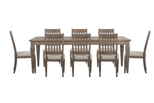 Magnussen - Lancaster Dovetail Grey Extendable Rectangular Dining Table With 8 Side Chairs - D4352-20-KIT11 view 1