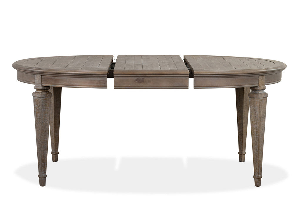 Magnussen - Lancaster Dovetail Grey Extendable Round Dining Table With 4 Arm Chairs And Buffet - D4352-25-KIT8 view 7