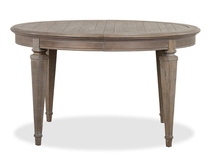 Magnussen - Lancaster Dovetail Grey Extendable Round Dining Table With 4 Arm Chairs - D4352-25-KIT6 view 4