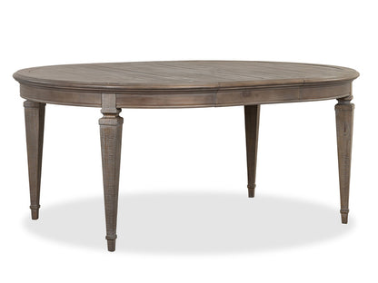 Magnussen - Lancaster Dovetail Grey Extendable Round Dining Table With 4 Arm Chairs - D4352-25-KIT6 view 8