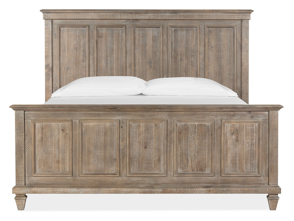 Magnussen - Lancaster Dovetail Grey King Panel Bed 2 Nighstands Drawer Dresser With Landscape Mirror And Gentleman'S Chest - B4352-64-KIT6 view 3