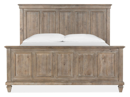 Magnussen - Lancaster Dovetail Grey King Panel Bed 2 Nighstands Drawer Dresser With Landscape Mirror And Gentleman'S Chest - B4352-64-KIT6 view 3