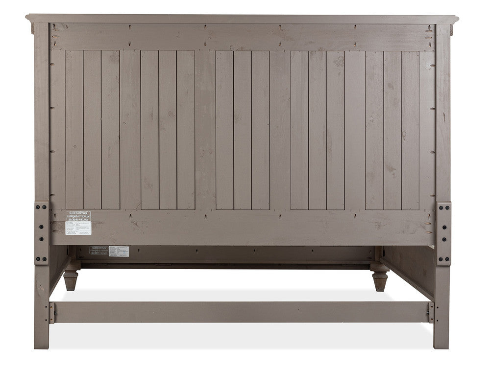 Magnussen - Lancaster Dovetail Grey King Panel Bed 2 Nighstands Drawer Dresser With Landscape Mirror And Gentleman'S Chest - B4352-64-KIT6 view 5