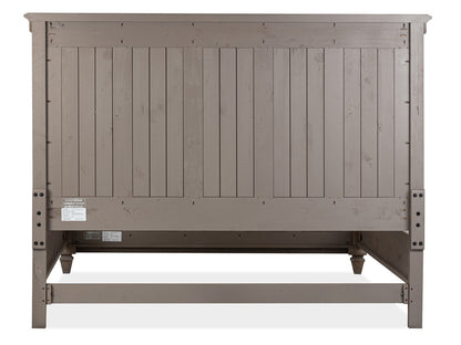 Magnussen - Lancaster Dovetail Grey King Panel Bed 2 Nighstands Drawer Dresser With Landscape Mirror And Gentleman'S Chest - B4352-64-KIT6 view 5