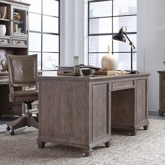Magnussen - Lancaster Executive Desk - H4352-02 veiw 2