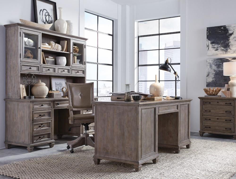 Magnussen - Lancaster Executive Desk - H4352-02 veiw 5