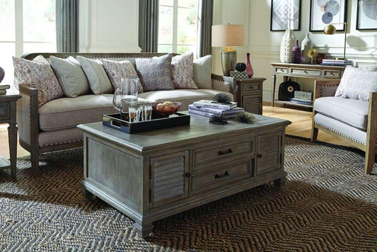 Magnussen - Lancaster Lift Top Storage Cocktail Table w/Casters - T4352-50 view 2