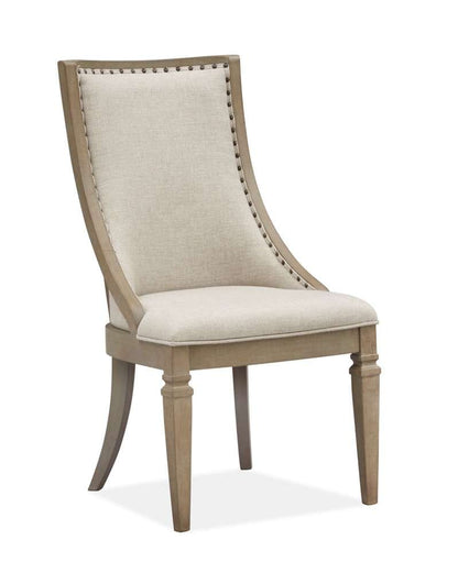 Magnussen- Lancaster- Wood Dining Arm Chair w/Upholstered Seat & Back (Set of 2) KD -D4352-73 veiw 2