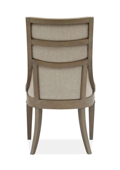 Magnussen- Lancaster- Wood Dining Arm Chair w/Upholstered Seat & Back (Set of 2) KD -D4352-73 veiw 3