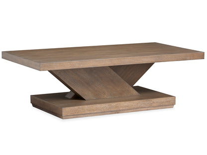 Magnussen - Lansbury Antique Wheat Rectangular Cocktail Table With Casters - T5940-43 view 1