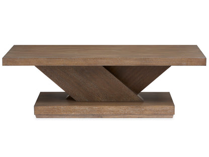 Magnussen - Lansbury Antique Wheat Rectangular Cocktail Table With Casters - T5940-43 view 3