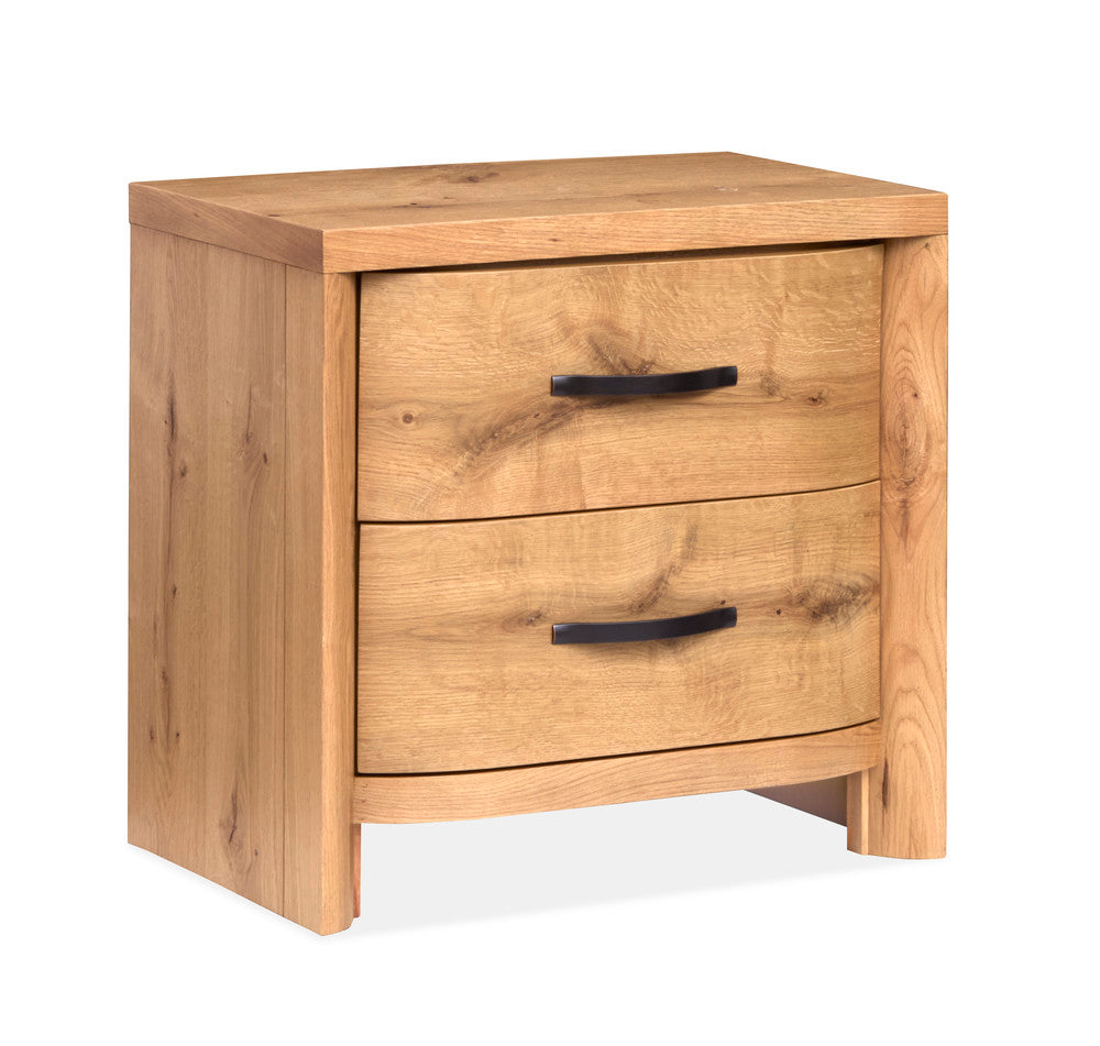 Magnussen - Laramie Honey Wheat King Panel Bed 2 Nightstands Double Drawer Dresser With Landscape Mirror And Armoire - B6433-64-KIT6 view 5