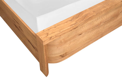 Magnussen - Laramie Honey Wheat Queen Panel Bed And Double Drawer Dresser With Landscape Mirror - B6433-54-KIT3 view 7