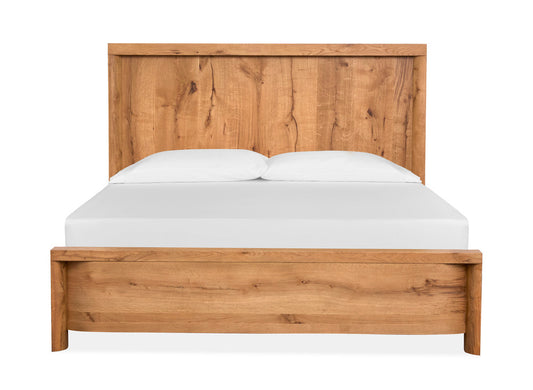 Magnussen - Laramie Honey Wheat Queen Panel Bed - B6433-54 view 2