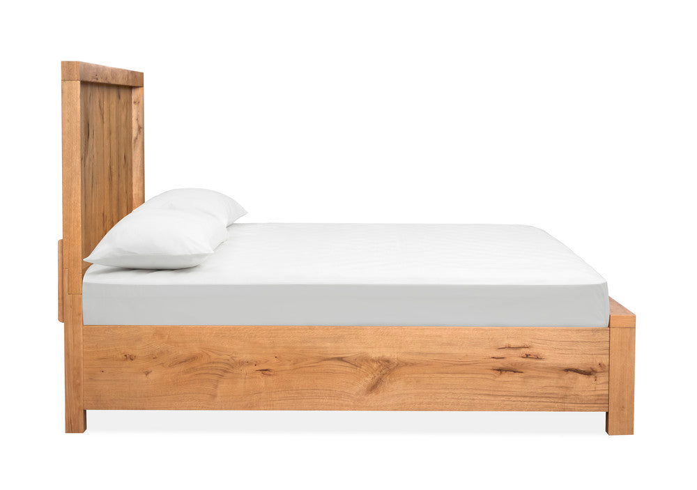 Magnussen - Laramie Honey Wheat Queen Panel Storage Bed - B6433-54A view 3